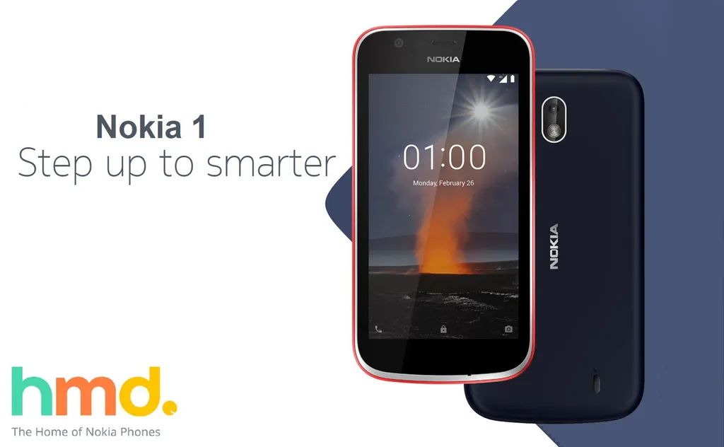 Nokia 1, android go, képek, okostelefon 