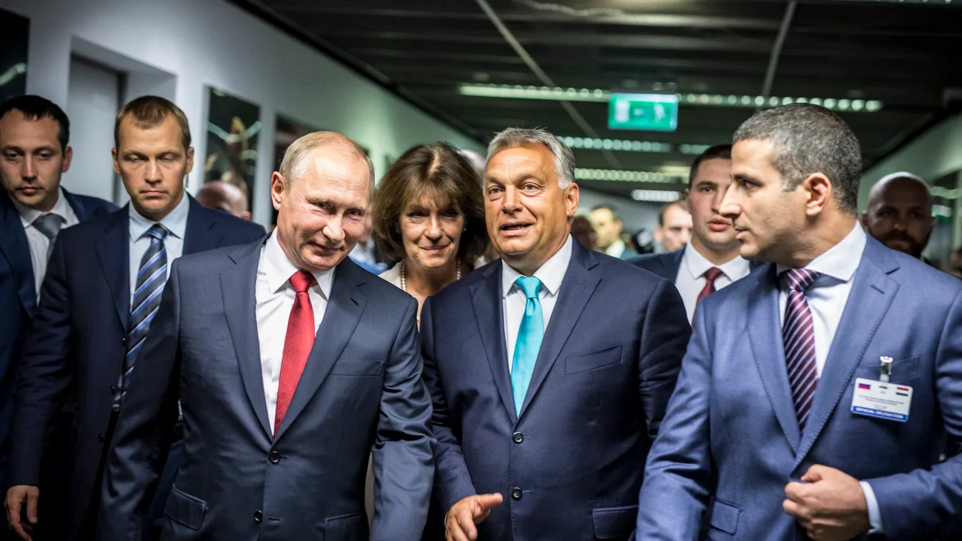 Orbán Viktor, Vlagyimir Putyin, Budapest, 2017, augusztus 