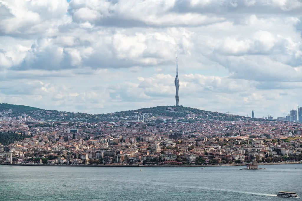 Camlica TVtorony Isztambul Törökország kilátó 