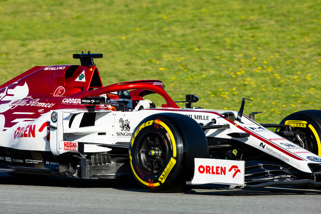 Forma-1, Kimi Räikkönen, Alfa Romeo, Barcelona teszt 6. nap 