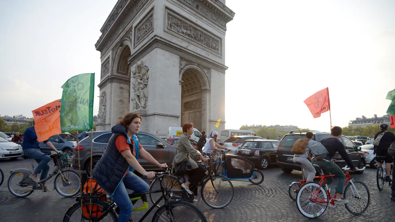 párizs kerékpár bicikli 