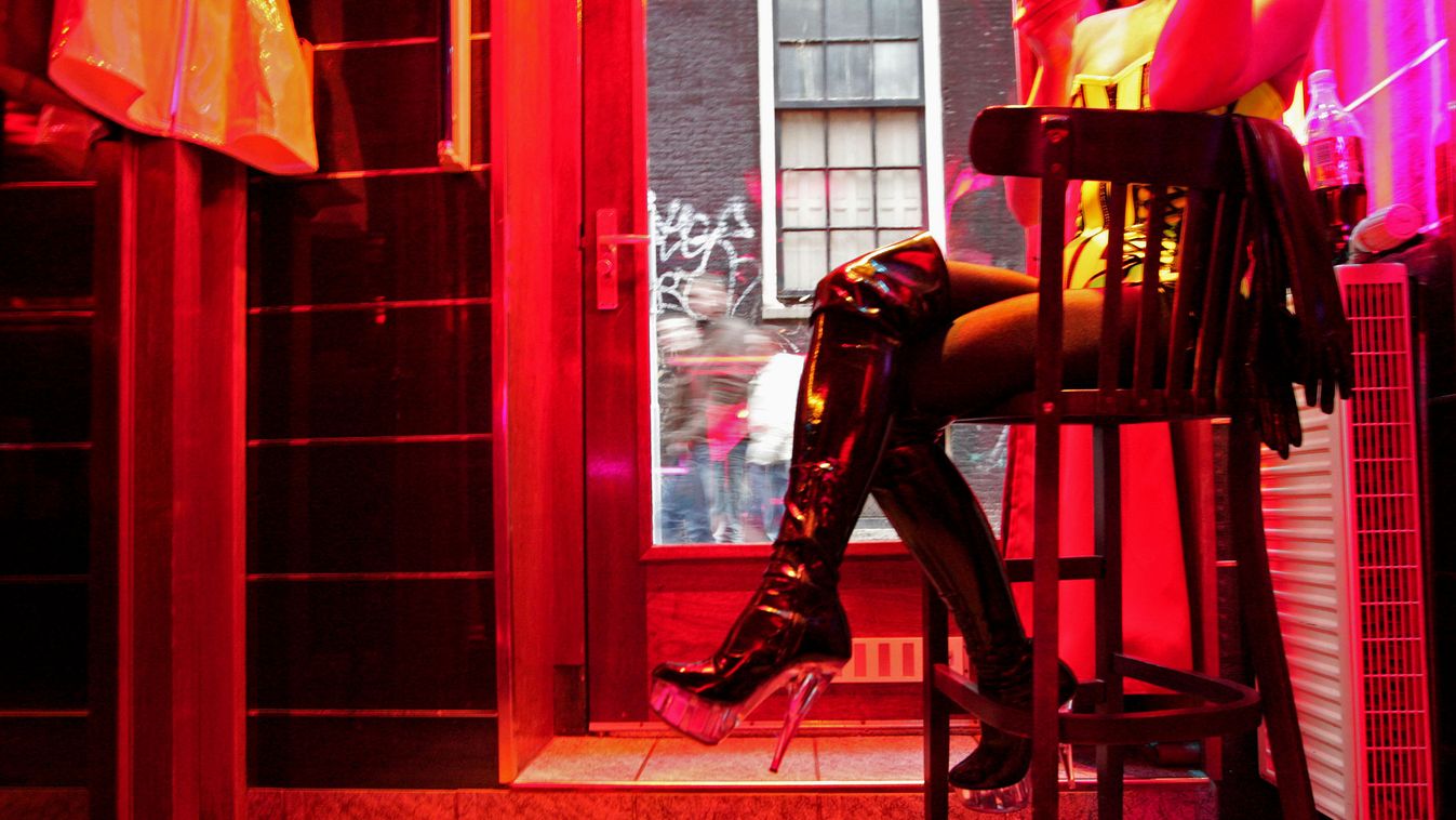 Amszterdam vörös lámpás negyede szex prostitúció 