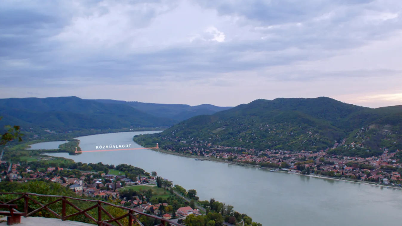 közműalagút Duna 