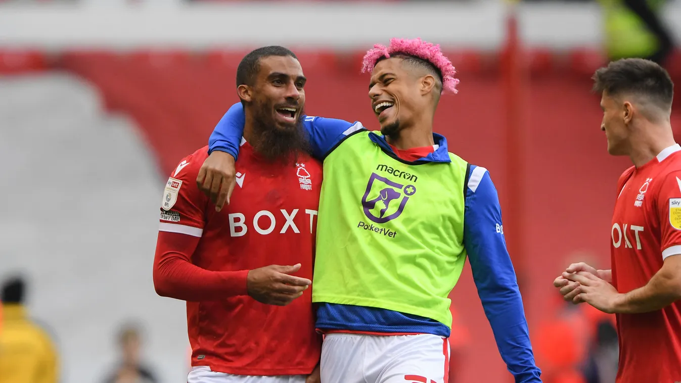 Nottingham Forest v Blackpool - Sky Bet Championship Football League Season 2020-1 Soccer Saturday 16th October 2021 Nottingham Forest vs Blackpool Sky Bet Championship Horizontal FOOTBALL 