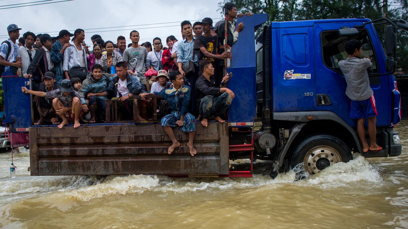 Mianmar, áradás 