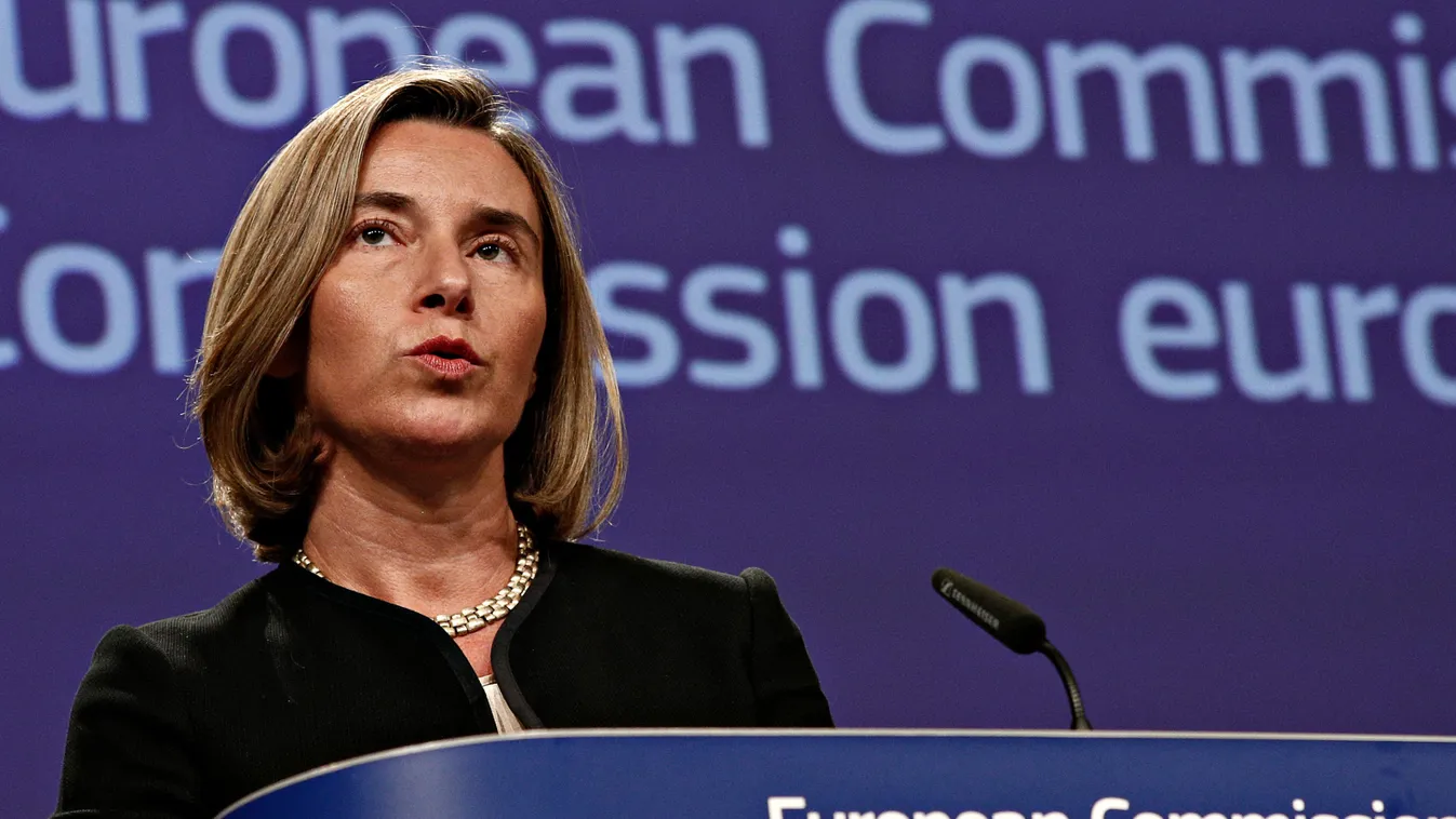 EU EURO EUROPEAN COMMISSION EUROPEAN COMMISSIONER EUROPE EUROPEAN commission Commissioner PRESS PRESS CONFERENCE Press Event press statements defence Fe?te???a ????e???? Federica Mogherini Read-out of the College meeting by High-Representative/ Vice-Presi