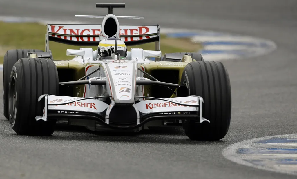 Forma-1, Force India, Giancarlo Fisichella, Jerez teszt 2007 