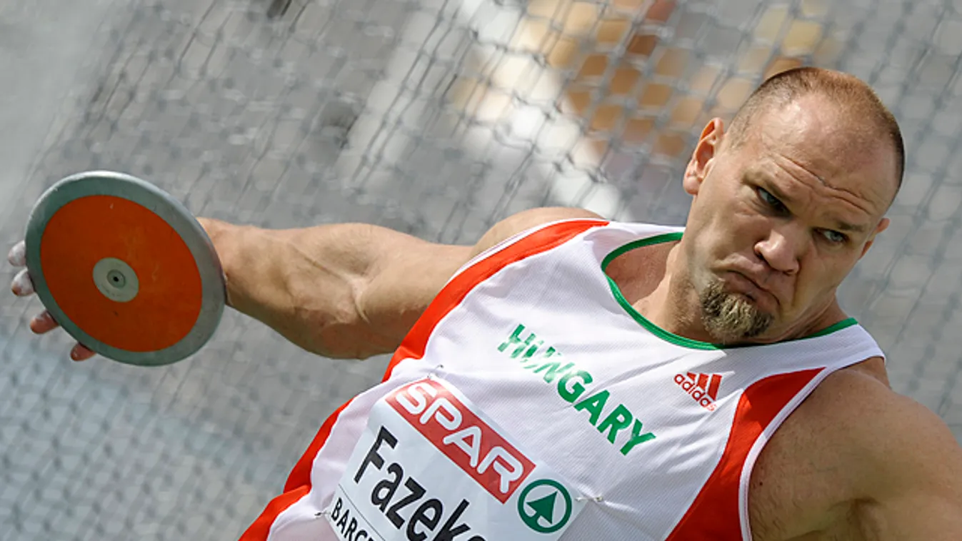 Fazekas Róbert, diszkoszvető olimpiai bajnok