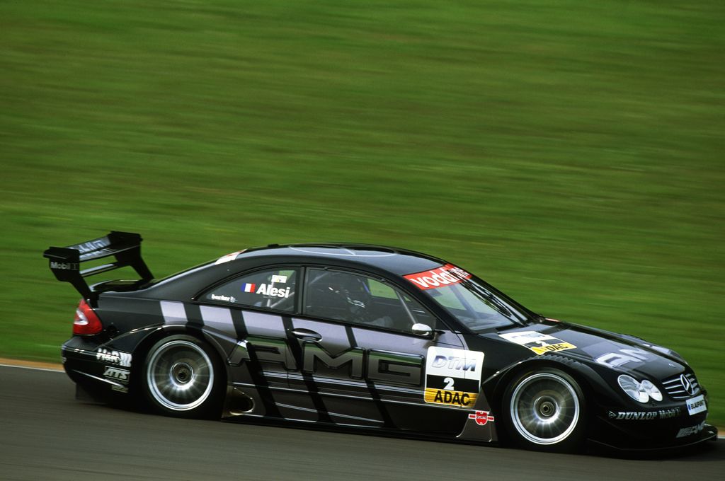 DTM, Jean Alesi, AMG Mercedes, Donington Park 2002 