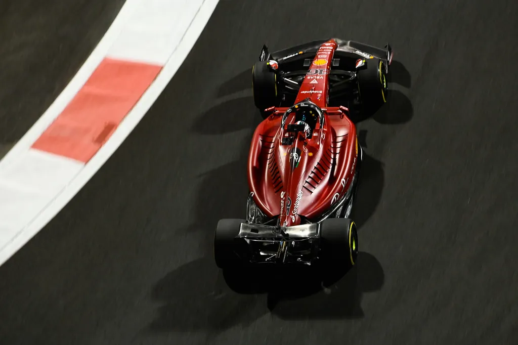 Forma-1, Charles Leclerc, Ferrari, Abu-dzabi Nagydíj 2022, péntek 