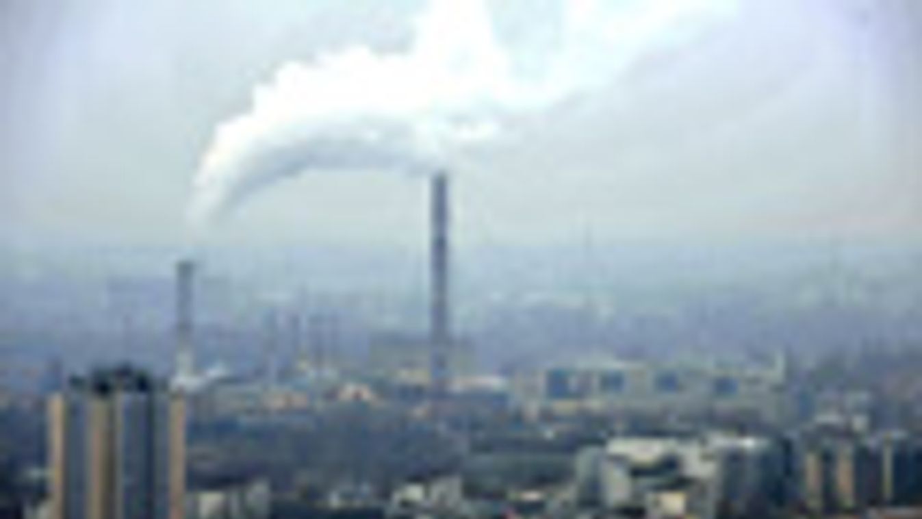 szmogriadó Budapesten, légszennyezés, magas szállópor koncentráció, füst