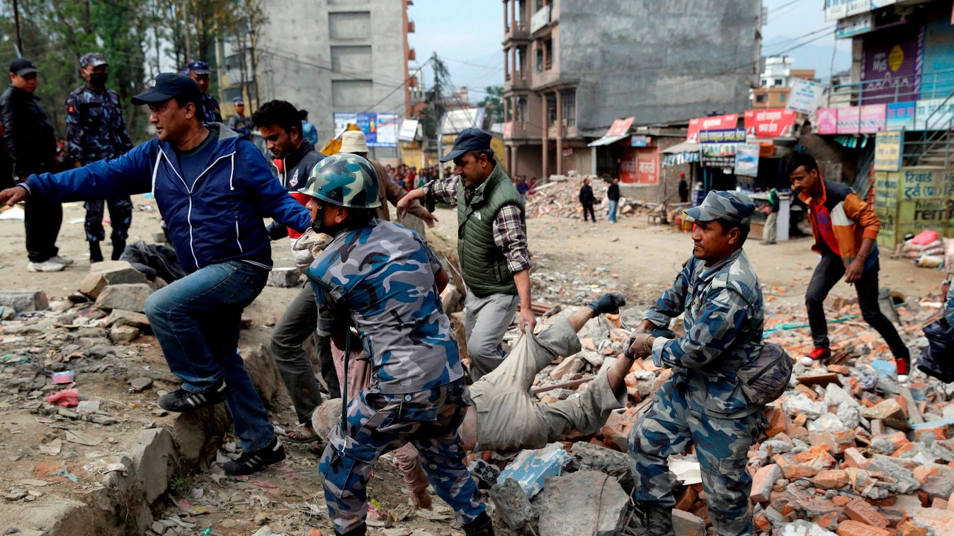 Földrengés Nepálban 