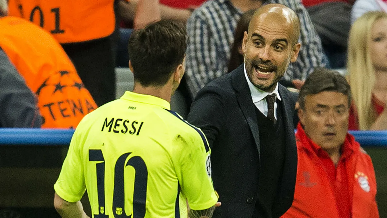 Lionel Messi Josep Guardiola 