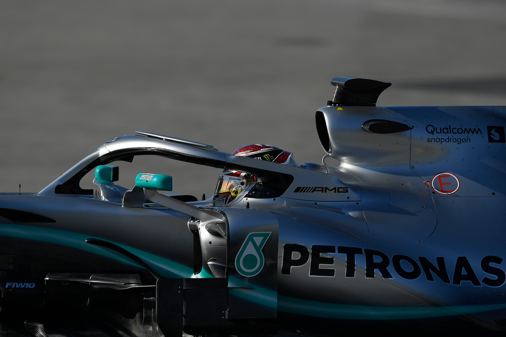Forma-1, Lewis Hamilton, Mercedes-AMG Petronas, Barcelona teszt 5. nap 