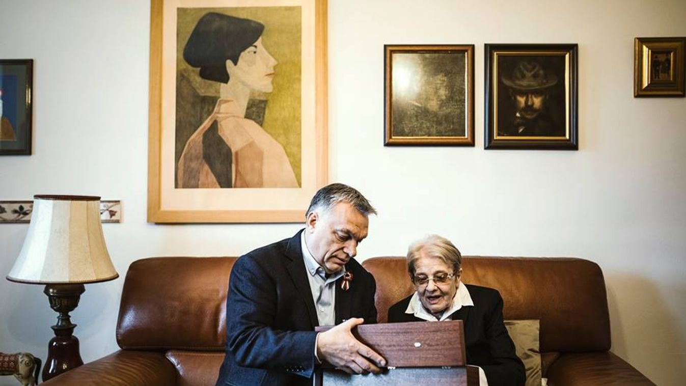Orbán Viktor és Tőröcsik Mari 