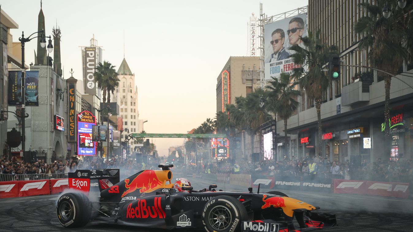 Forma-1, Max Verstappen, Red Bull Racing, F1 Festival Hollywood 