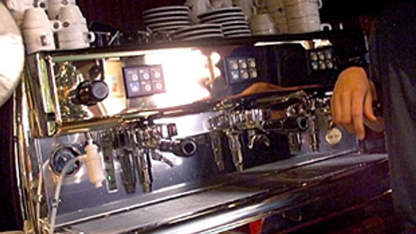 kávéfőző gép, éttermi