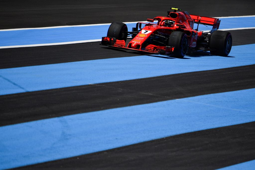 A Forma-1-es Francia Nagydíj pénteki napja, Kimi Räikkönen, Scuderia Ferrari 