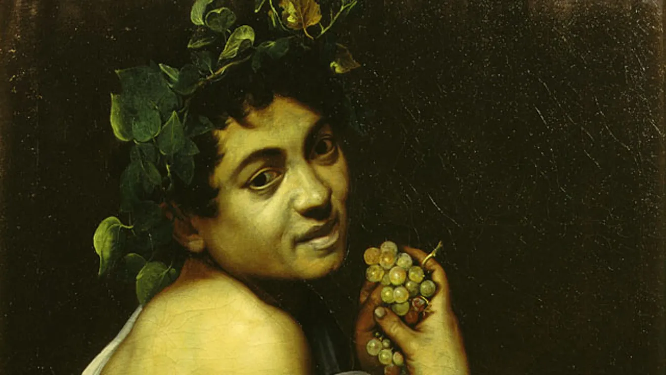 Caravaggio önarckép, A fiatal Bacchus