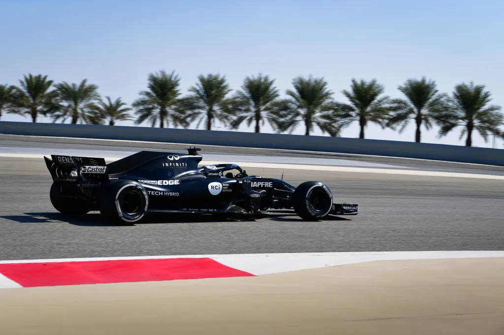 Forma-1, Fernando Alonso, Renault, Bahrein, teszt 