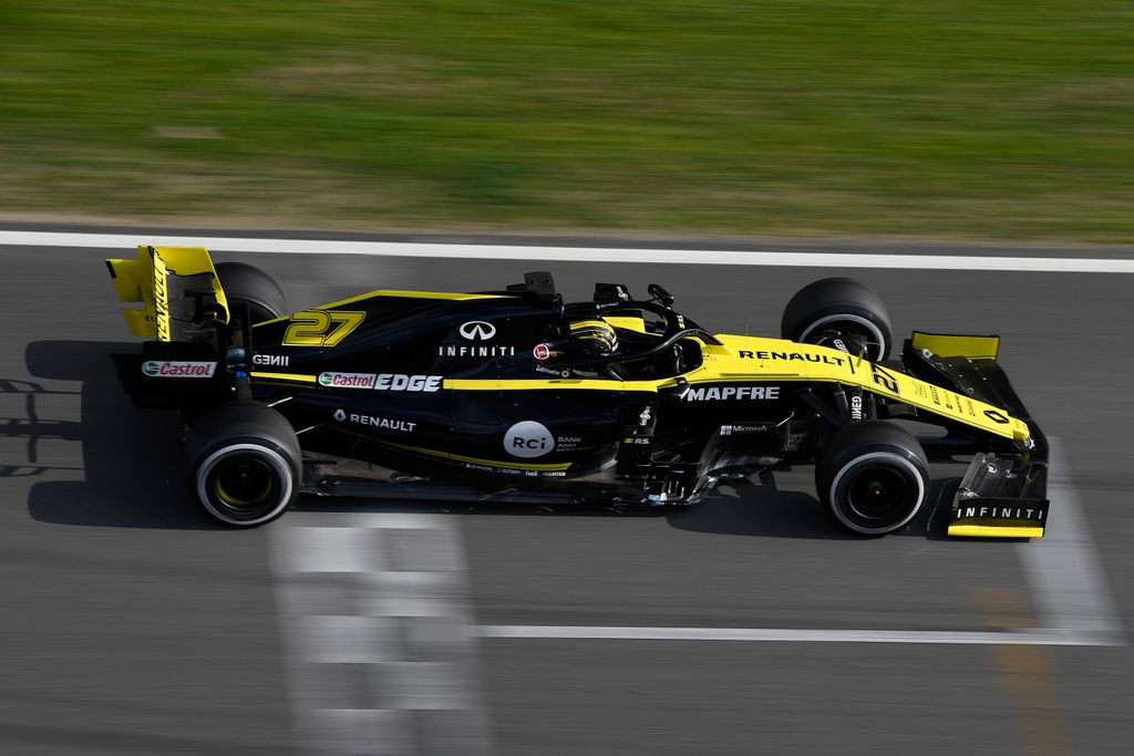 Forma-1, teszt, Barcelona, Nico Hülkenberg, Renault Sport Racing 