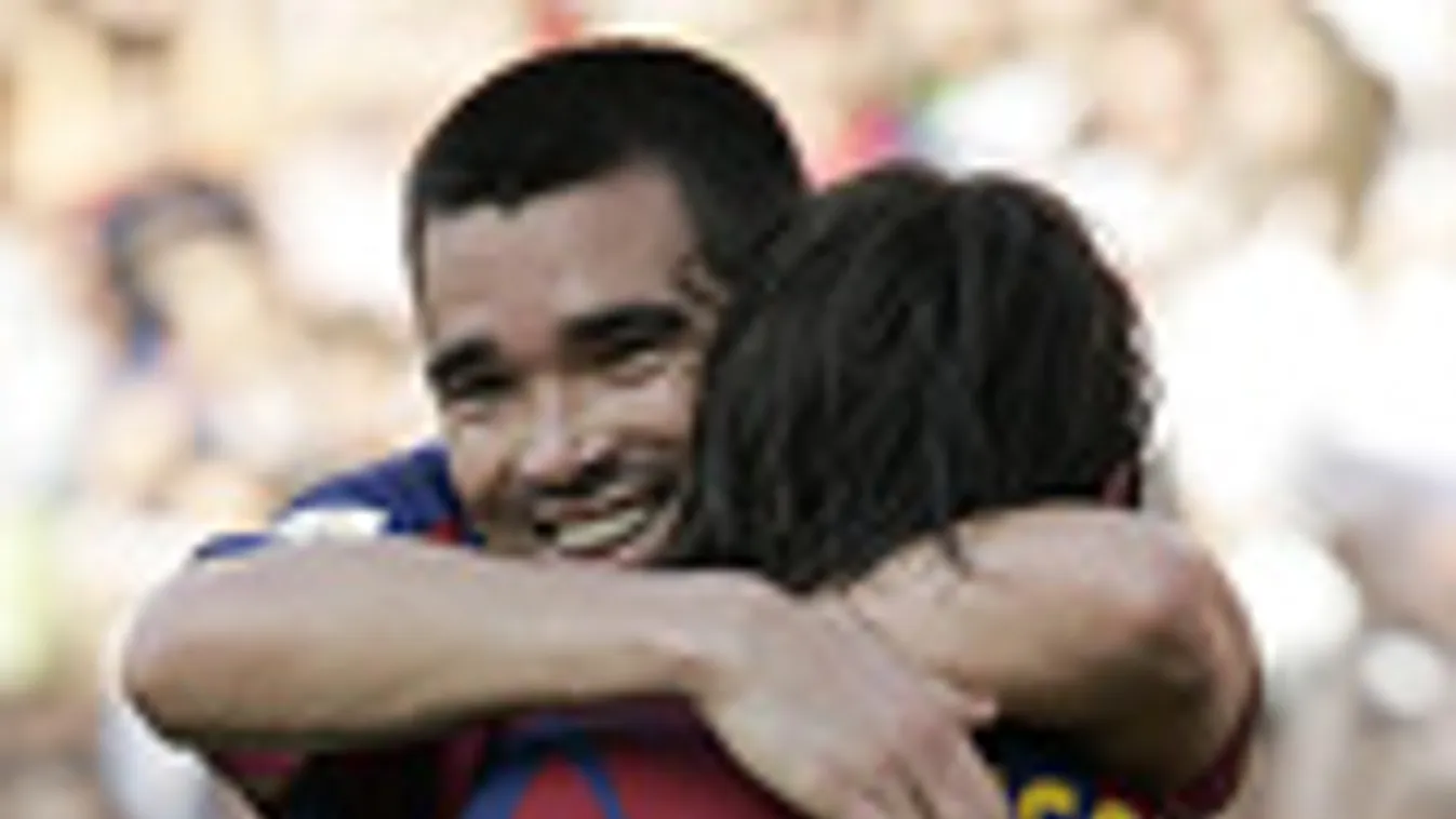 Lionel Messi és csapattársa, Deco
