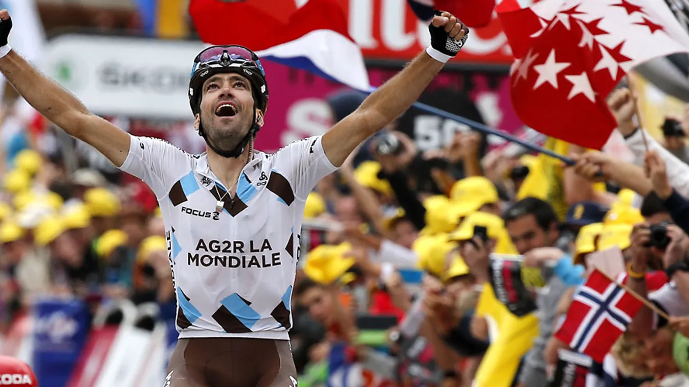 Christophe Riblon, a Tour de France 18. szakaszának győztese