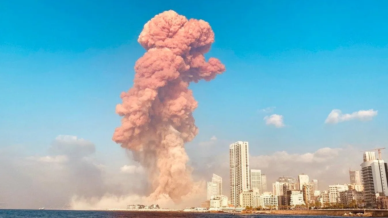 Bejrút, robbanás 