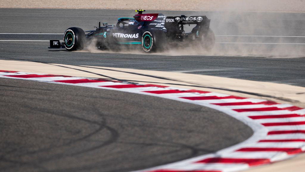 Forma-1, Bahrein teszt, 2. nap, Valtteri Bottas, Mercedes 