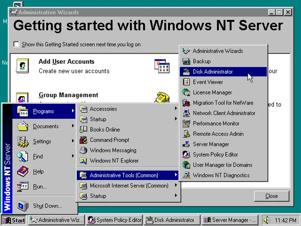 Windows, Microsoft, Windows NT 4.0 