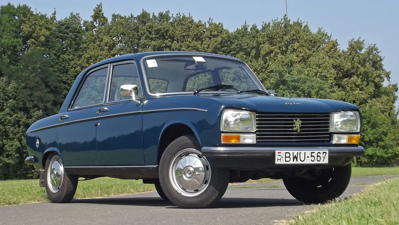 Peugeot 304 (1972) veteránteszt 