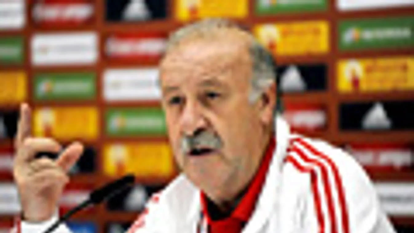 Vicente del Bosque a spanyol válogatott vezetőedzője, labdarúgás