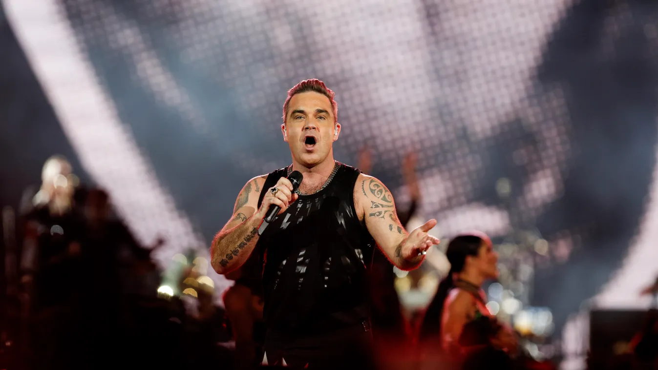 Robbie Williams koncert, Groupama Aréna, Budapest, 2017 