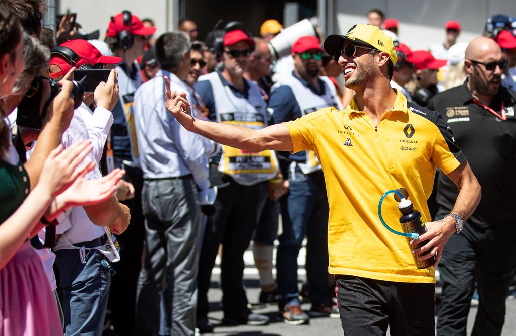 Forma-1, Osztrák Nagydíj, Daniel Ricciardo, Renault 