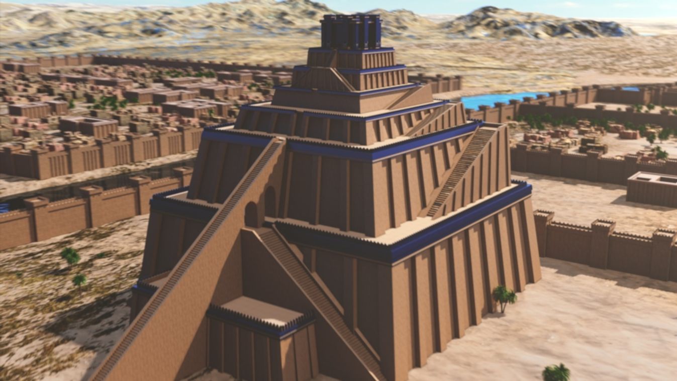 babiloni lépcsős templom, Babilon 