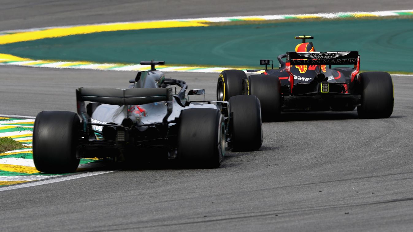 Forma-1, Lewis Hamilton, Mercedes-AMG Petronas, Max Verstappen Brazil Nagydíj 