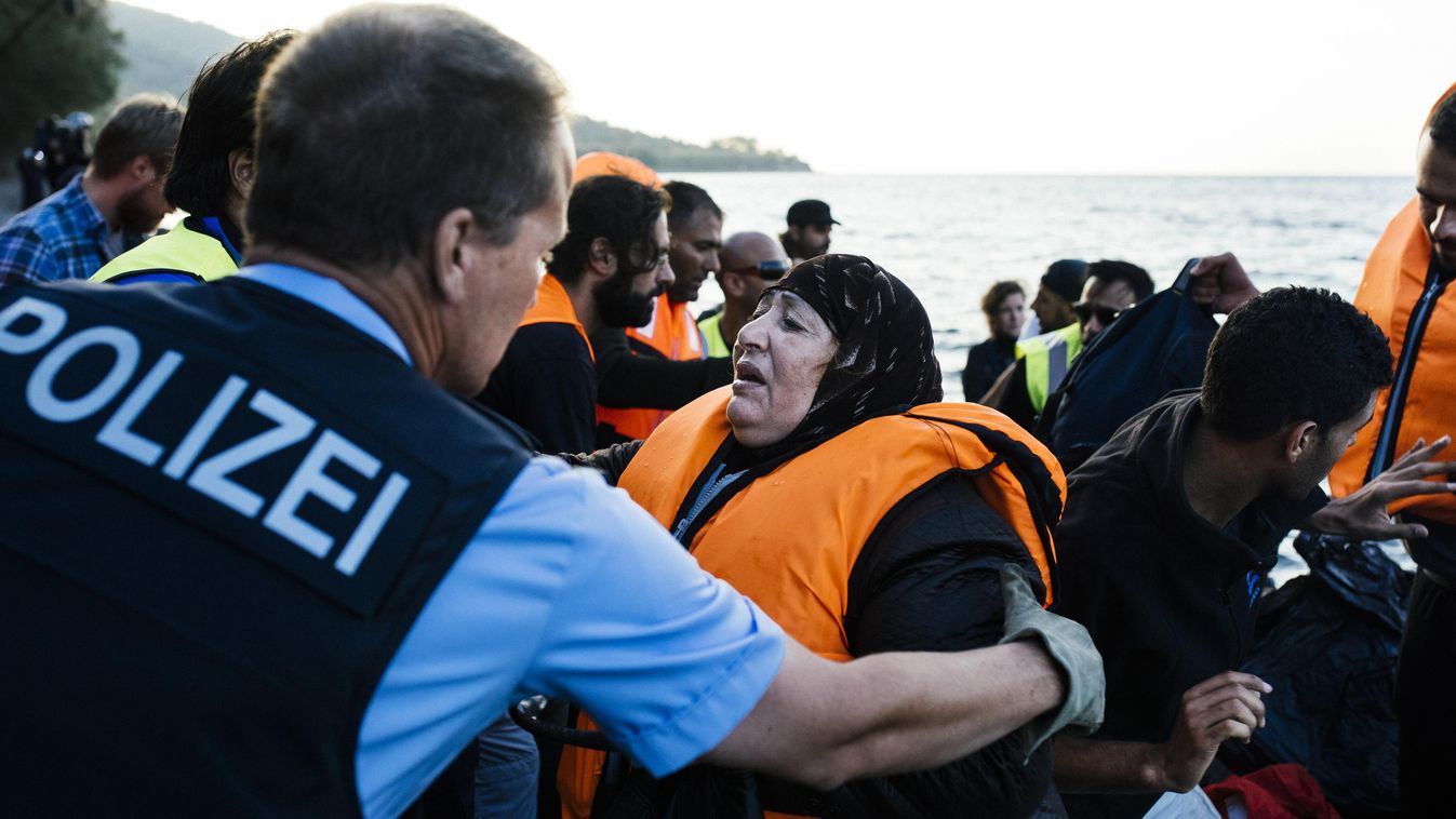 menekültek görögország 