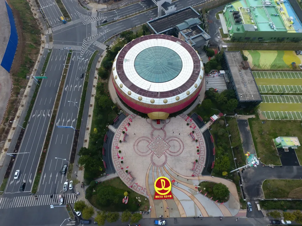 Dalian Wanda opens $5.1 billion tourism park China Chinese Anhui Hefei Wanda Tourism Cultural City theme park 
