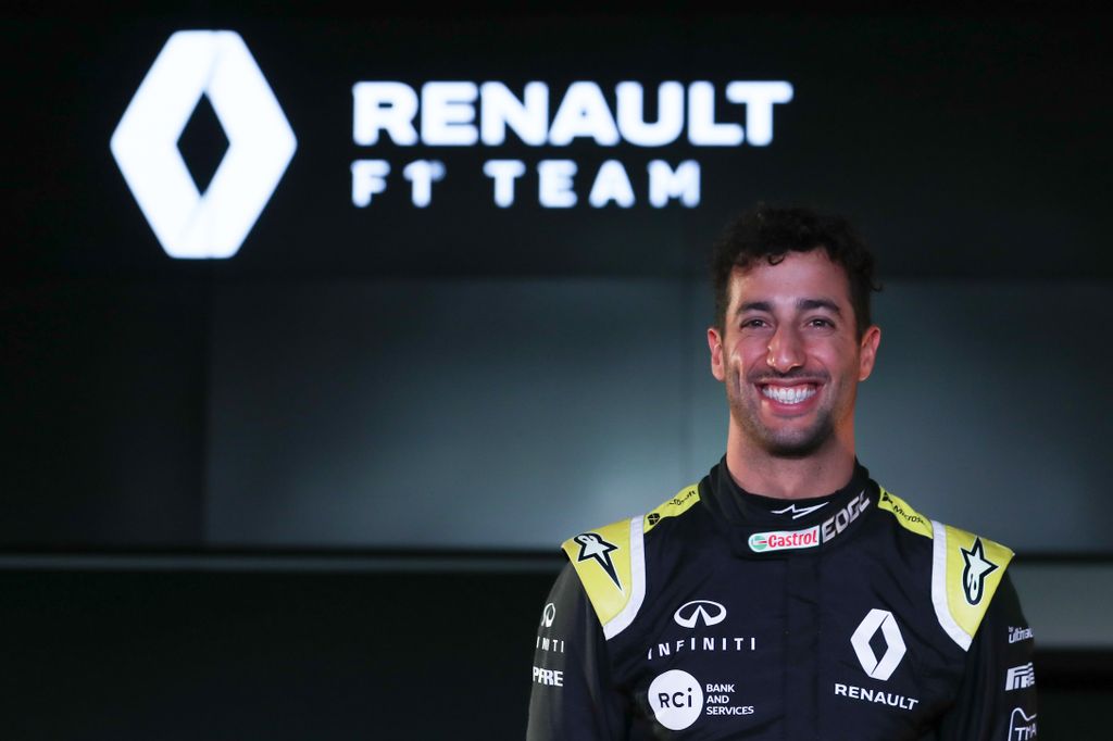 Forma-1, Daniel Ricciardo, Renault F1 Team 
