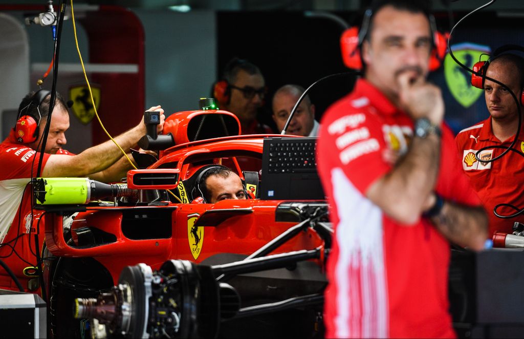 Előkészületek a Forma-1-es Orosz Nagydíjra, Scuderia Ferrari 