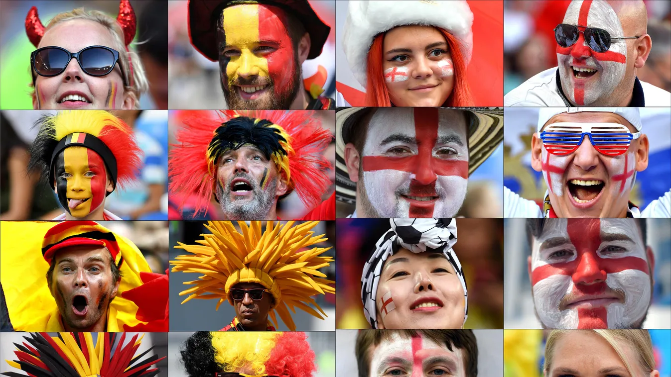 WC TOPSHOTS Horizontal COUPE DU MONDE FOOTBALL PHOTO MONTAGE SUPPORTER SPORTIF VISAGE PEINT DRAPEAU NATIONAL GROS PLAN 