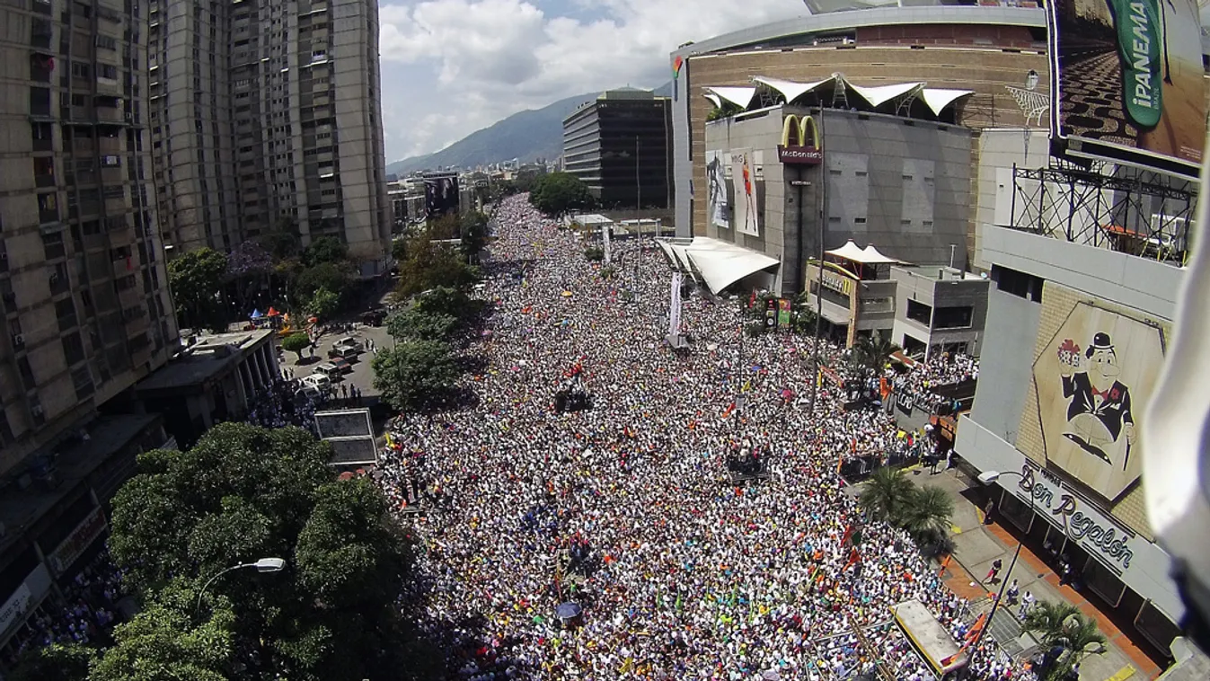 Tüntetések Venezuelában 