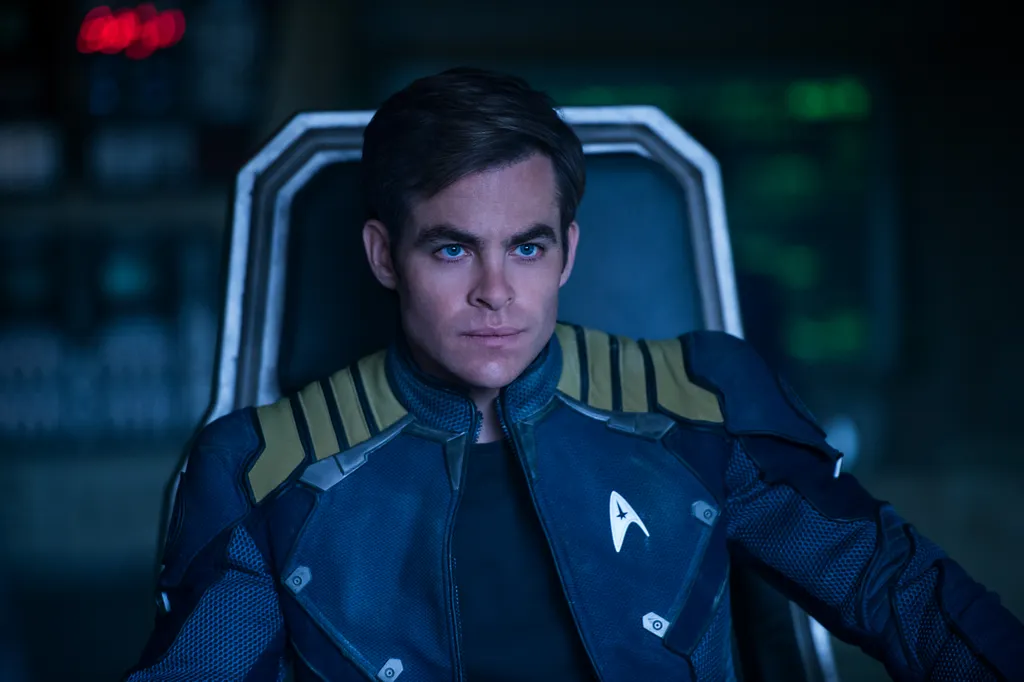 null null Chris Pine plays Kirk in Star Trek Beyond from Paramount Pictures, Skydance, Bad Robot, Sneaky Shark and Perfect Storm Entertainment 