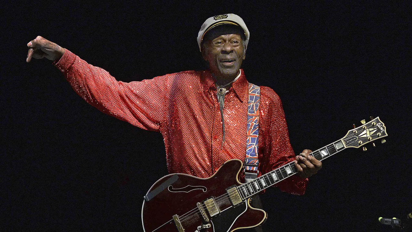 Chuck Berry énekes gitáros 