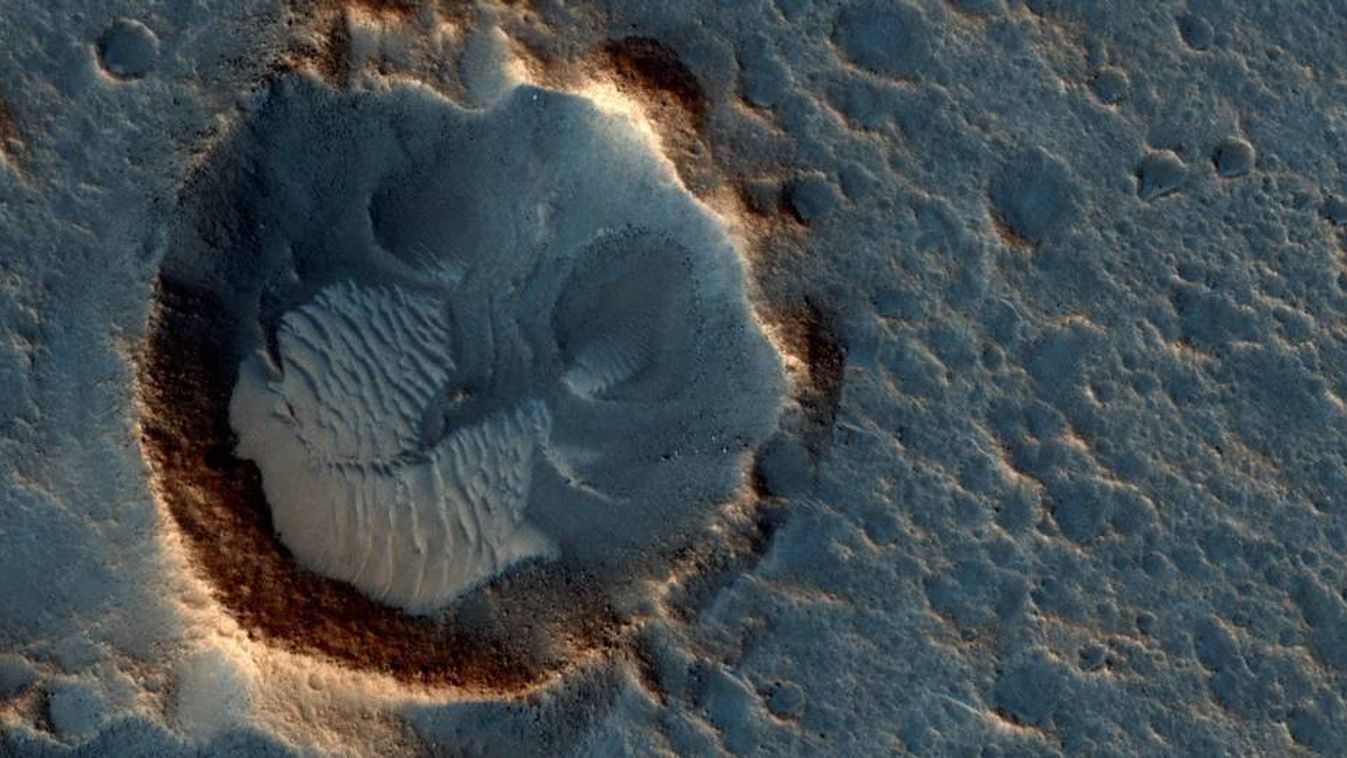 NASA, Mars, Schiaparelli-kráter 