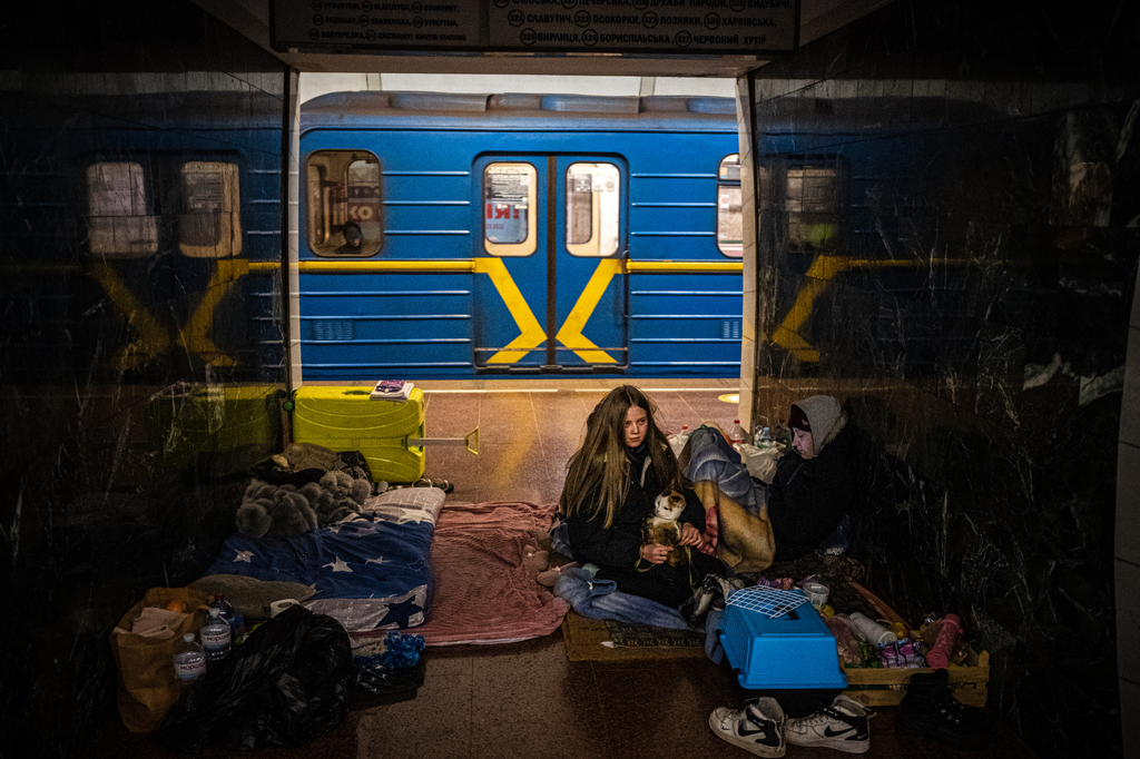 élet a kijevi metróban a háború alatt, galéria 