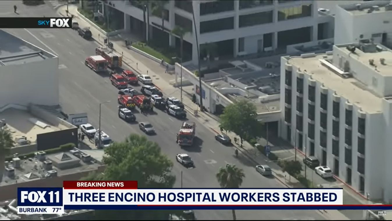 Két nővért és egy orvost is megkéselt egy támadó június 3-án egy Los Angeles-i kórházban. A késelő órákra elbarikádozta magát egy helyiségben, aztán elfogták a rendőrök 
