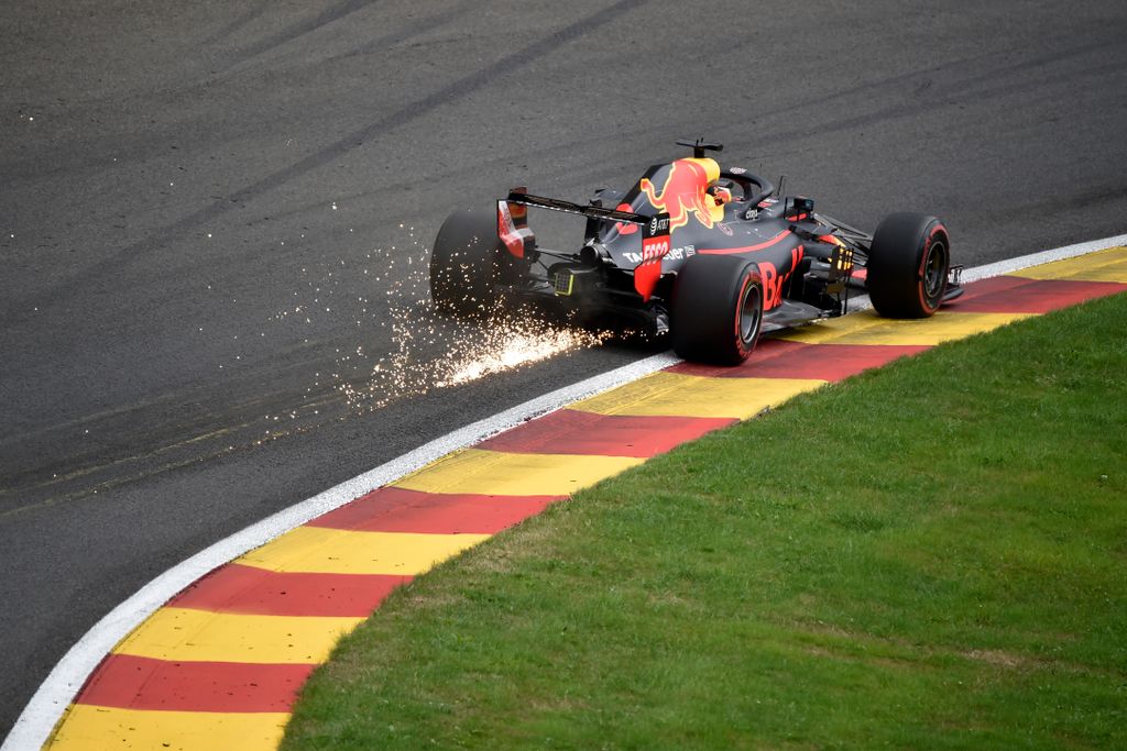 A Forma-1-es Belga Nagydíj szombati napja, Daniel Ricciardo, Red Bull Racing 
