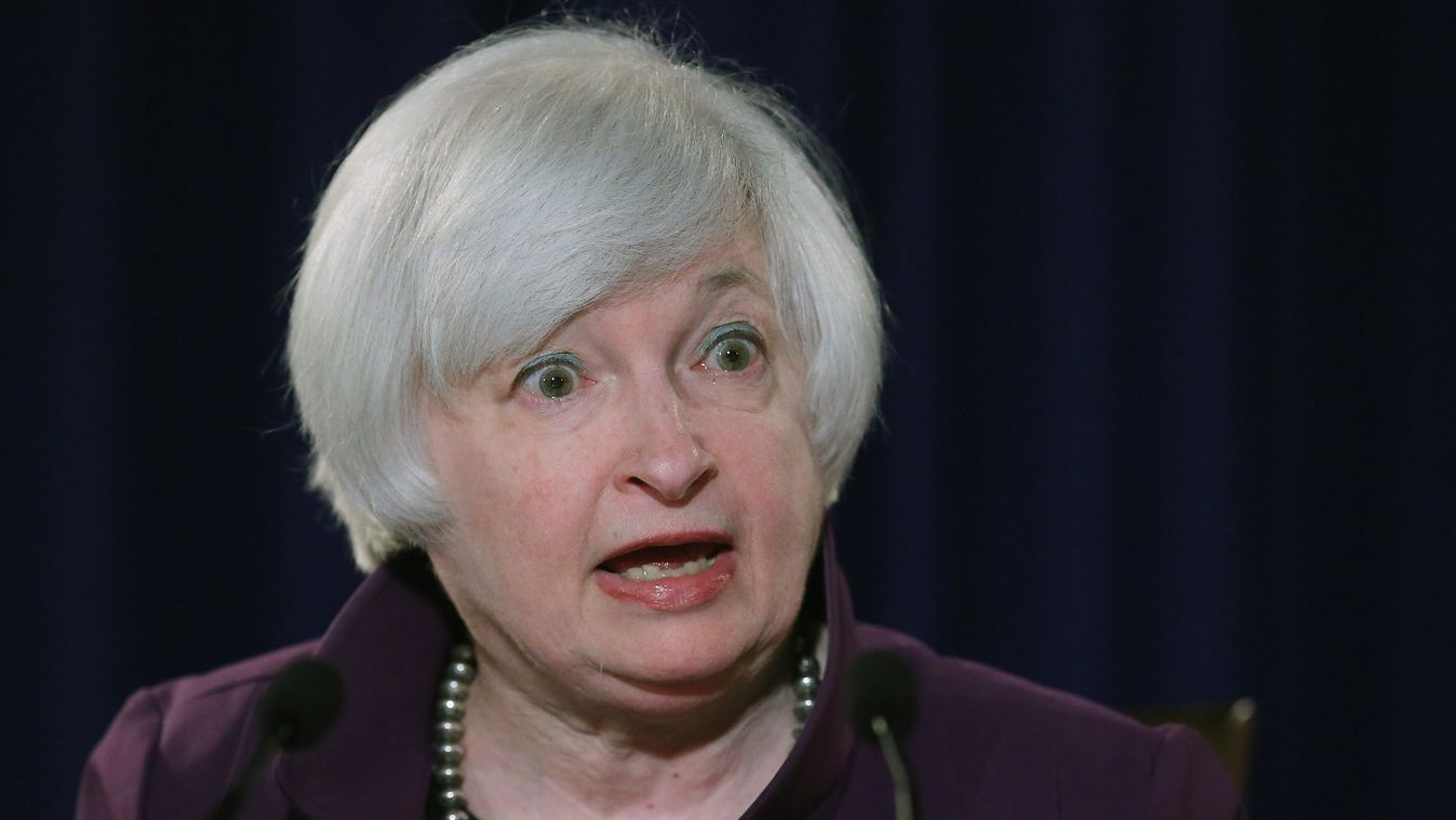Fed Chair Janet Yellen Holds News Conference Following Federal Reserve Policy Meetings GettyImageRank3 Business FINANCE HORIZONTAL Following Feeding USA Washington DC MEETING POLITICS PRESS CONFERENCE Hold Federal Open Market Committee 2015 Janet Yellen E