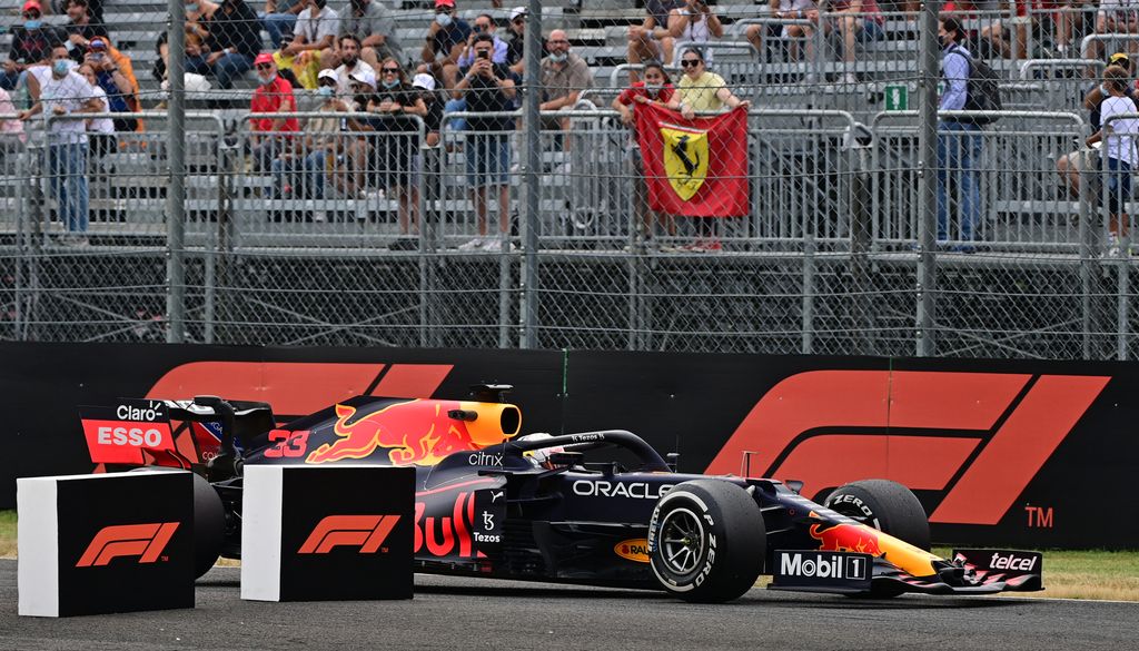 Forma-1, Max Verstappen, Red Bull, Olasz Nagydíj 2021, péntek 